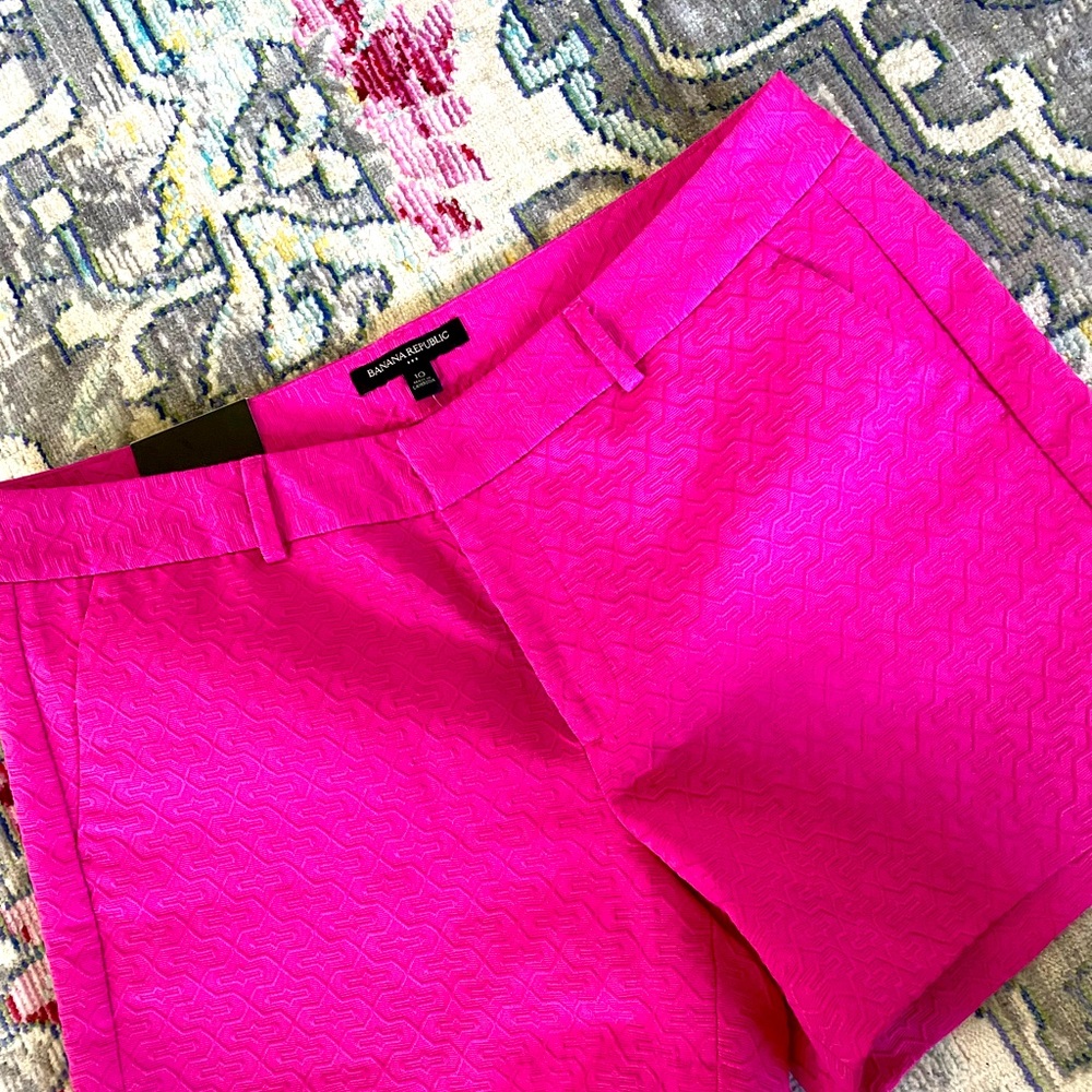 Banana Republic hot pink NWT shorts.